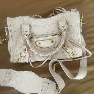 Balenciaga style mini city bag